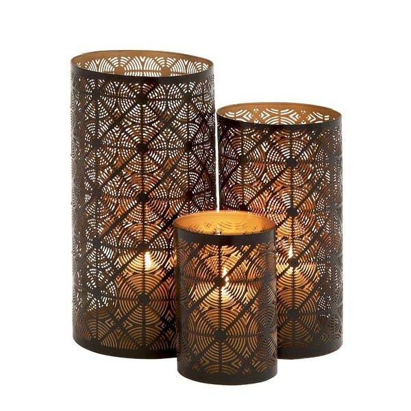 Unique Garden Decoration Hanging Iron Metal Tea Light Votive Holder Manufacturer Antique Finished Metal Tea Light Candle Holder