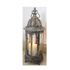 High Quality Custom Hanging Metal Vintage Antique Lantern For Event And Wedding Decoration Candle Lantern