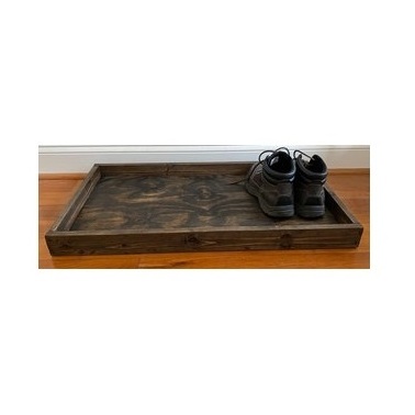 BOOT TRAY for Home Wooden Shoes Rack At Low Price Handmade Boot Tray For Homes & Offices Decoration Wholesale Door Side