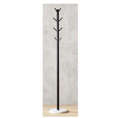 Metal Coat Rack Hall Coat Tree With 8 Hooks for Coats Hats Bags Purses for Entryway Hallway Rack Bedroom Office