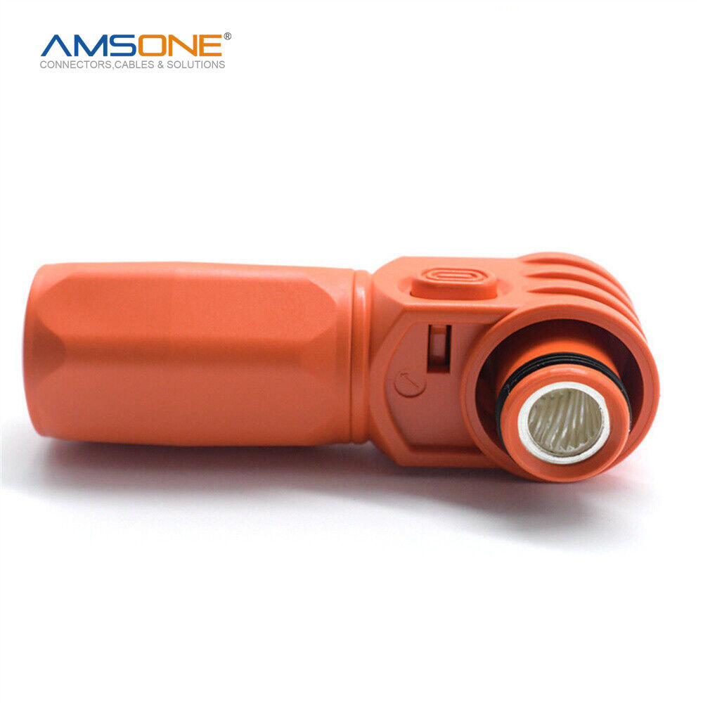 Amsone Custom Factory Price Cable Magnetic 2 Contact 6 Pin Dc Power Male To Female Energy Storage Connector