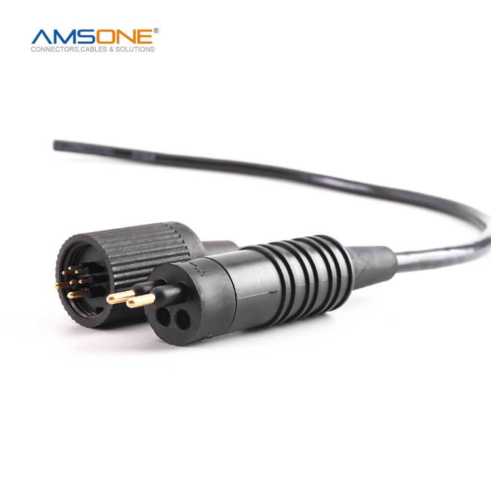 Amsone Factory Supplier Deepsea IP69 waterproof Underwater Electrical Marine Hermetically Sealed Watertight Subsea Connector