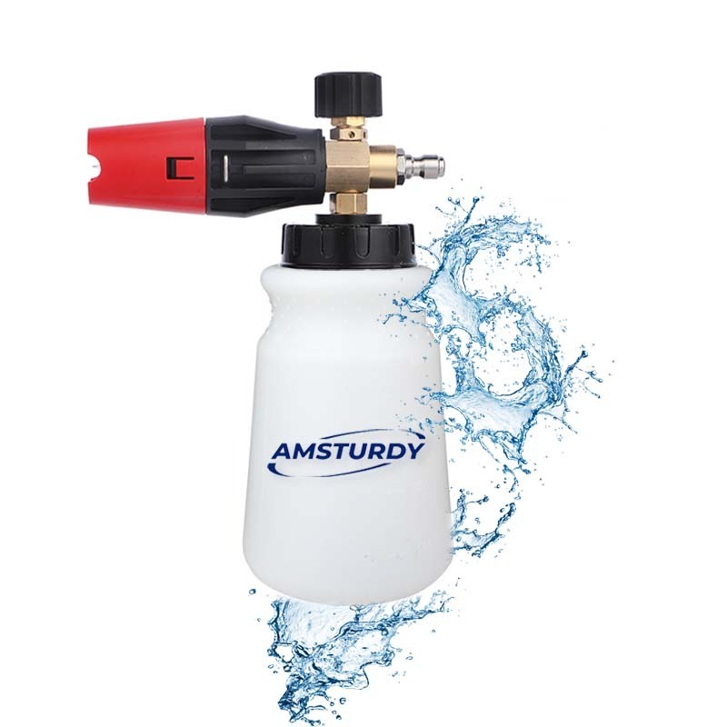 AMSTURDY FC13T EQP_310  snow foam cannon de espuma para dj car wash hi pressure washer snow foanm lance foam cannon attachment