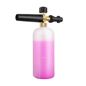 AMSTURDY FC06 soap dispenser quick release snow foamer foam cannon  snow foam lance for Pressure Washer K2 K3 K4 K5 K6 K7