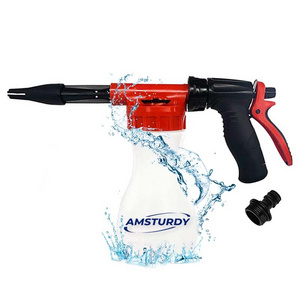 AMSTURDY GF01bhose pipe cleaning gun sprayer garden hose foam blaster low pressure big mouth car foam spray car washing foam gun