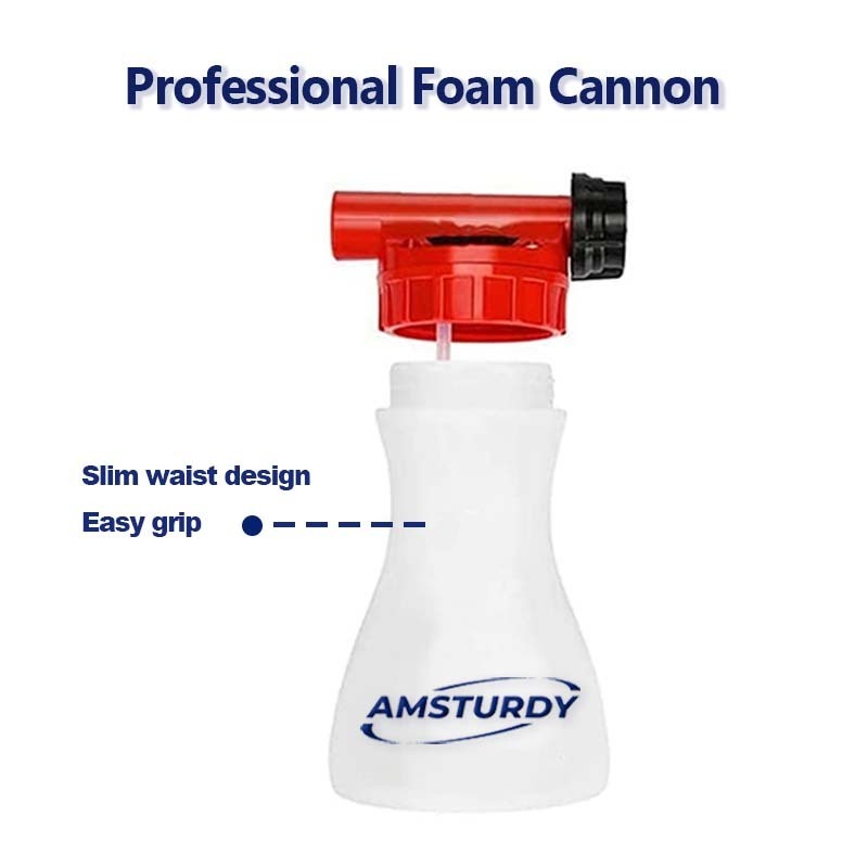 AMSTURDY GF01bhose pipe cleaning gun sprayer garden hose foam blaster low pressure big mouth car foam spray car washing foam gun