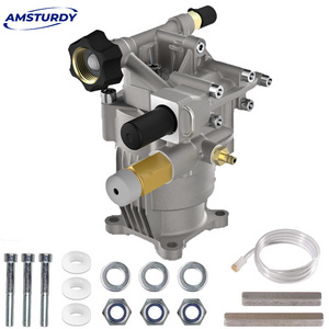 Amsturdy Axial Horizontal Pump 150Bar 3000 PSI 3/4" Shaft 200bar Replacement Pressure Washer Pump 2700 psi