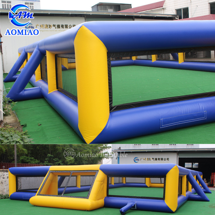 Bubble soccer game  inflatable football pitch backyard soccer field