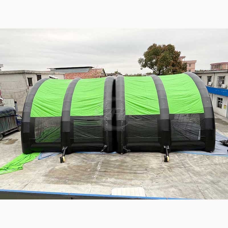 Wholesale inflatable paintball bunker field tent inflatable sport field tent inflatable paintball area for sale