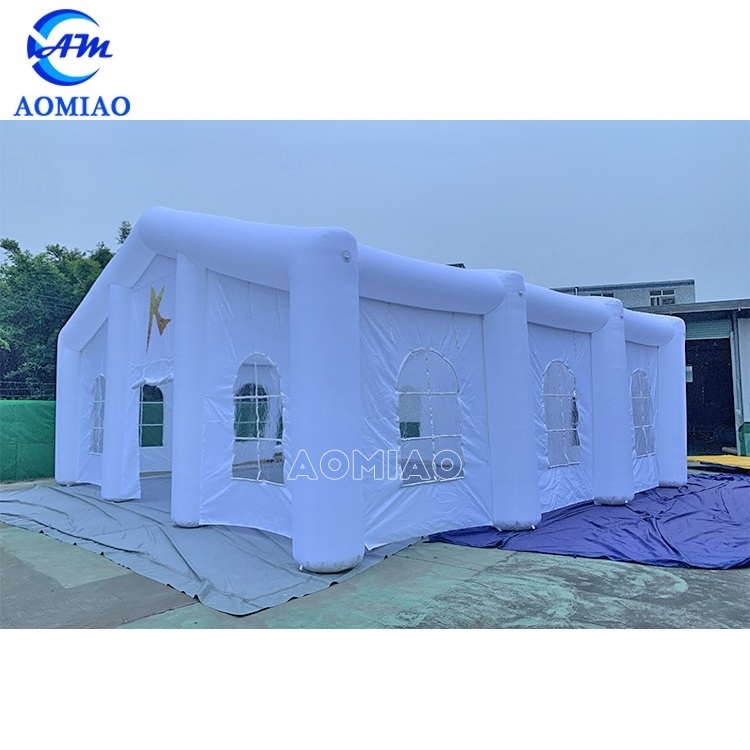 LED lighting mobile night club tent inflatable cube tent party tent for events