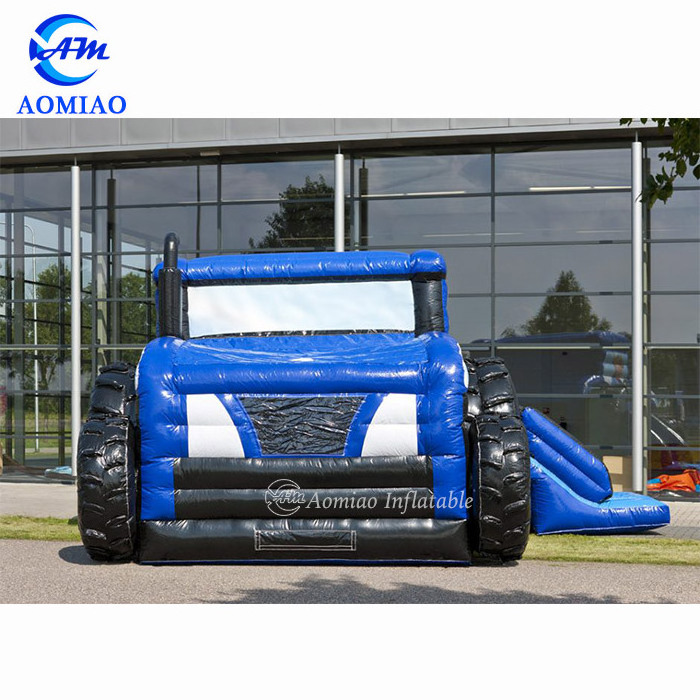 Custom tractor bouncy castle inflatable castle jumping bouncer for sale