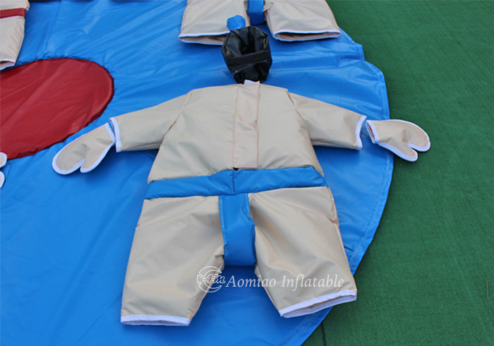 Factory price inflatable sumo wrestling suits for inflatable sports game