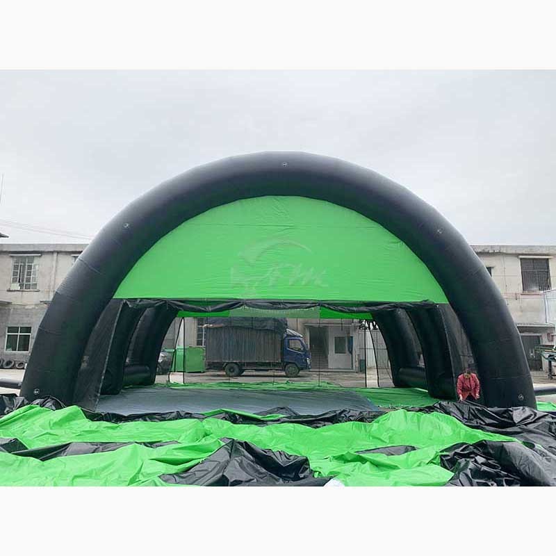 Wholesale inflatable paintball bunker field tent inflatable sport field tent inflatable paintball area for sale