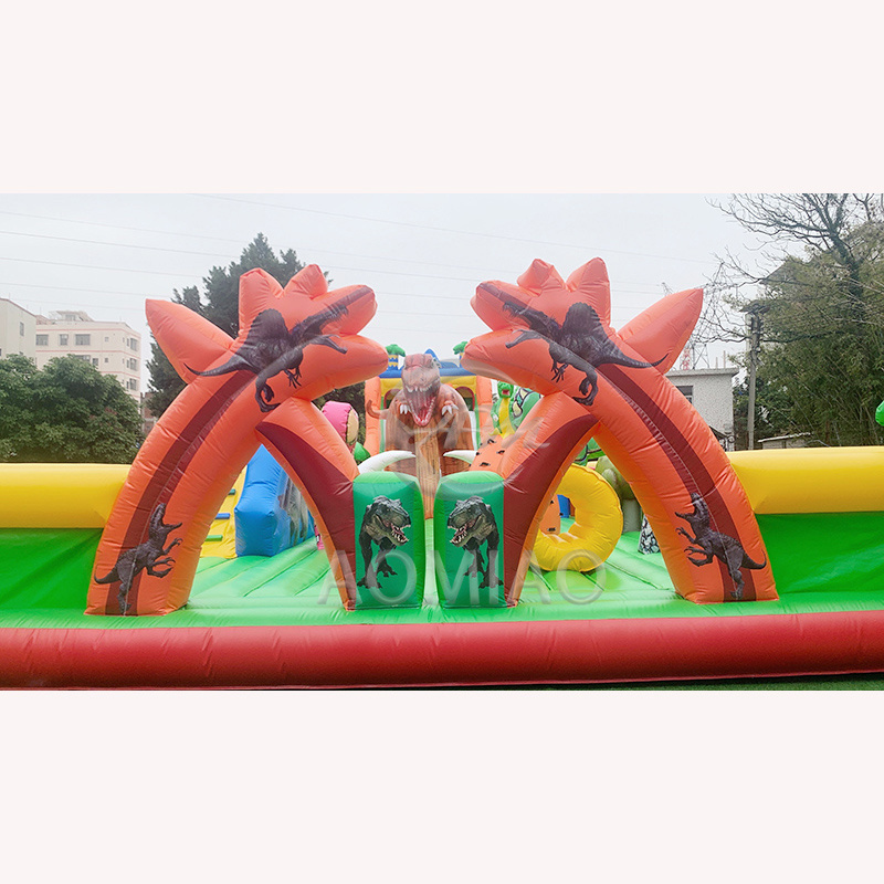 Kids Amusement Outdoor Theme Inflatable Playground Trampoline Park For Sale