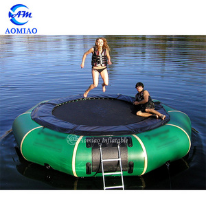 Durable cheap inflatable sungear water trampoline inflatable sea trampoline