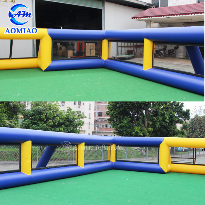 Bubble soccer game  inflatable football pitch backyard soccer field