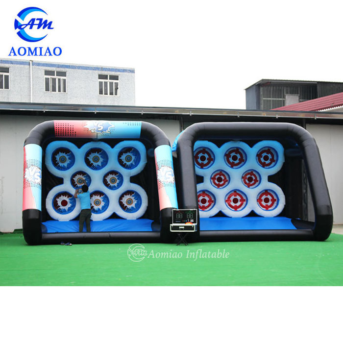 Interactive Shooting Games Inflatable Combi Sport Arena With IPS System