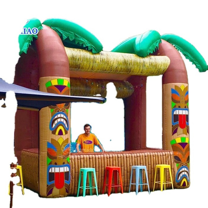 Customized inflatable tiki bar inflatable pub tent inflatable serving bar for sale