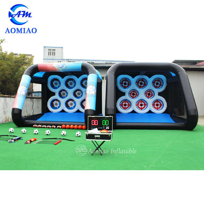 Interactive Shooting Games Inflatable Combi Sport Arena With IPS System