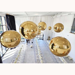 Factory Direct Inflatable Christmas Balloon Colorful Reflective Inflatable Decoration Mirror Ball