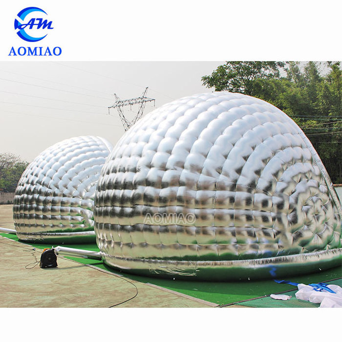 Half moon inflatable igloo tent arch event tent