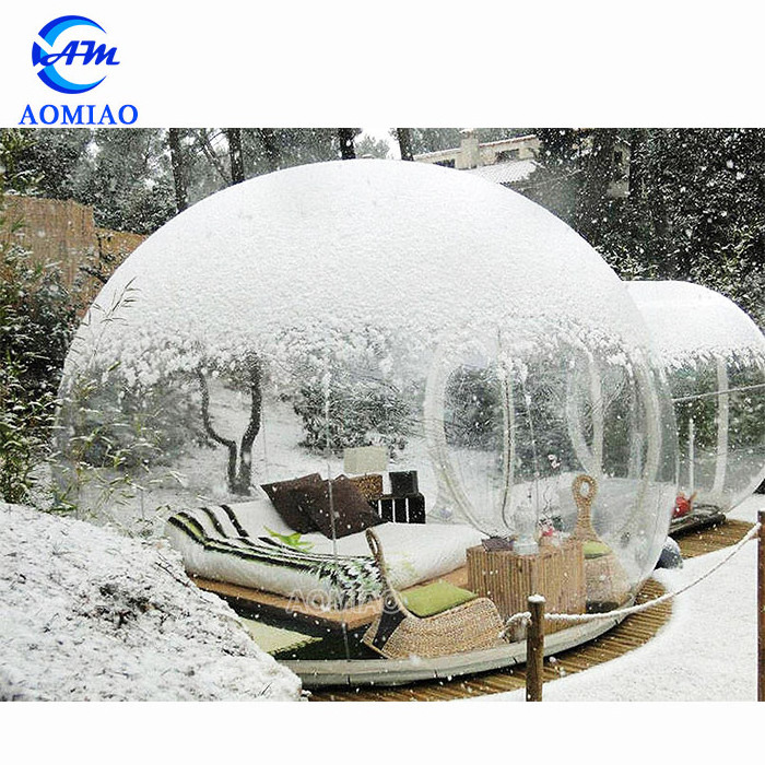 Large inflatable transparent igloo bubble party tent for sale