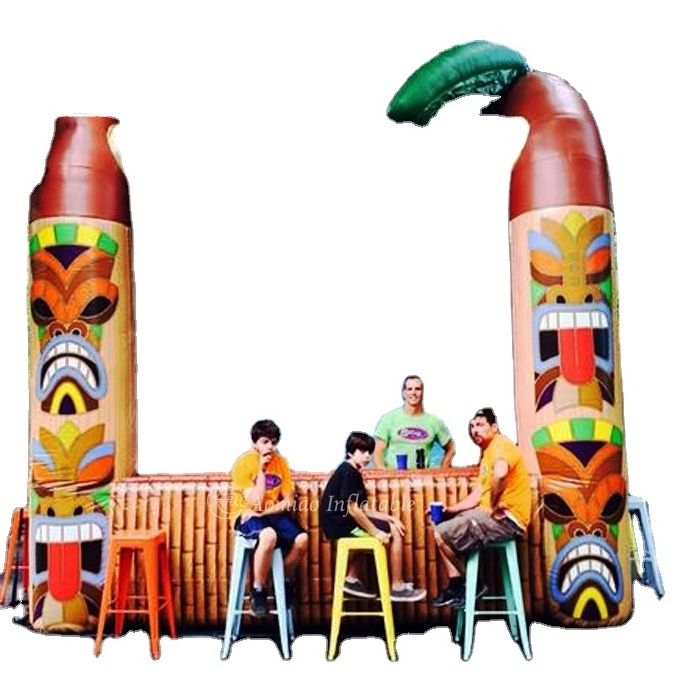 Customized inflatable tiki bar inflatable pub tent inflatable serving bar for sale