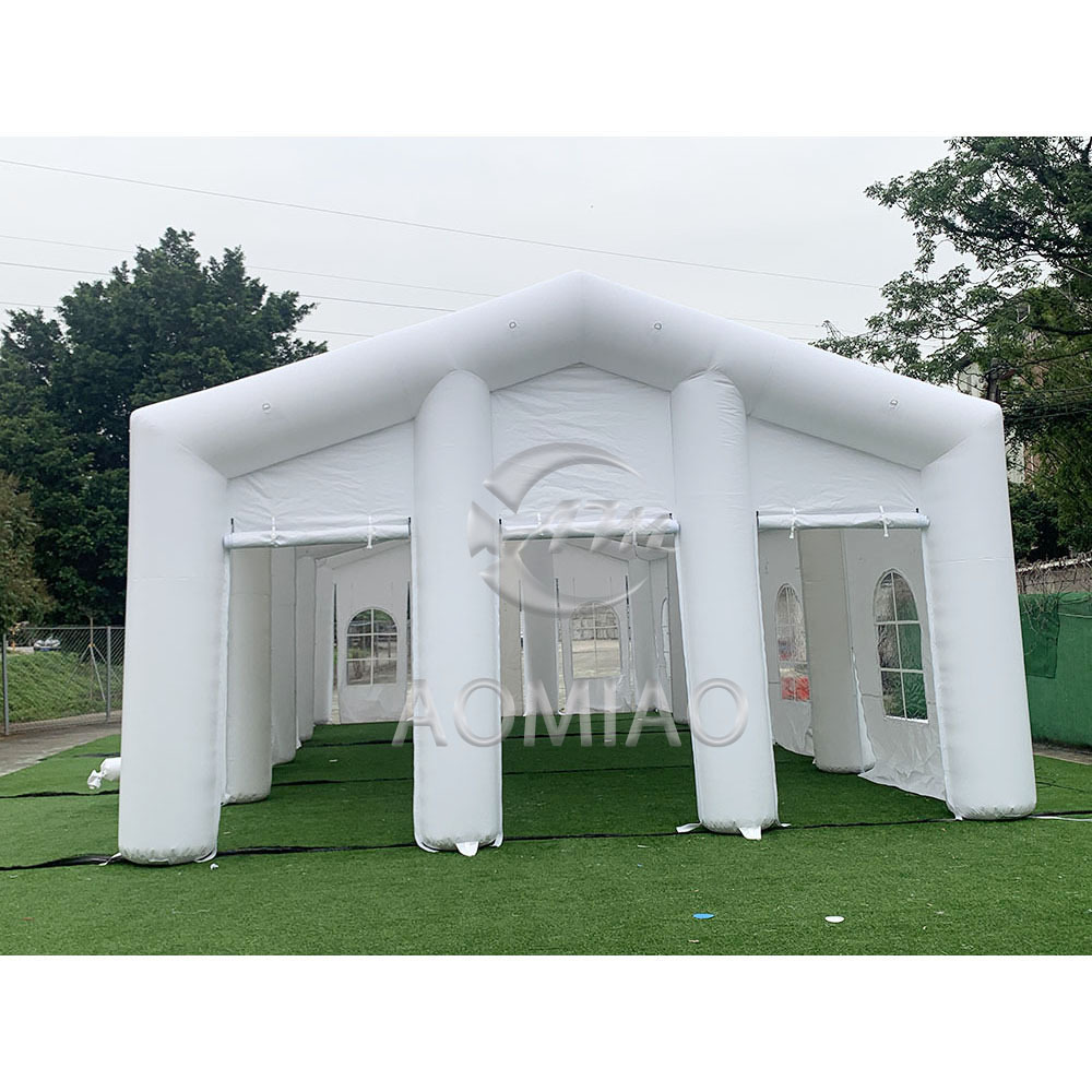 High Quality Large Inflatable Cube Tent With Led Lights Inflatable Tunnel For Rental