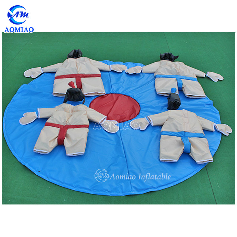 Factory price inflatable sumo wrestling suits for inflatable sports game