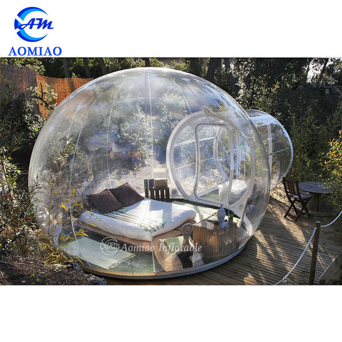 Large inflatable transparent igloo bubble party tent for sale