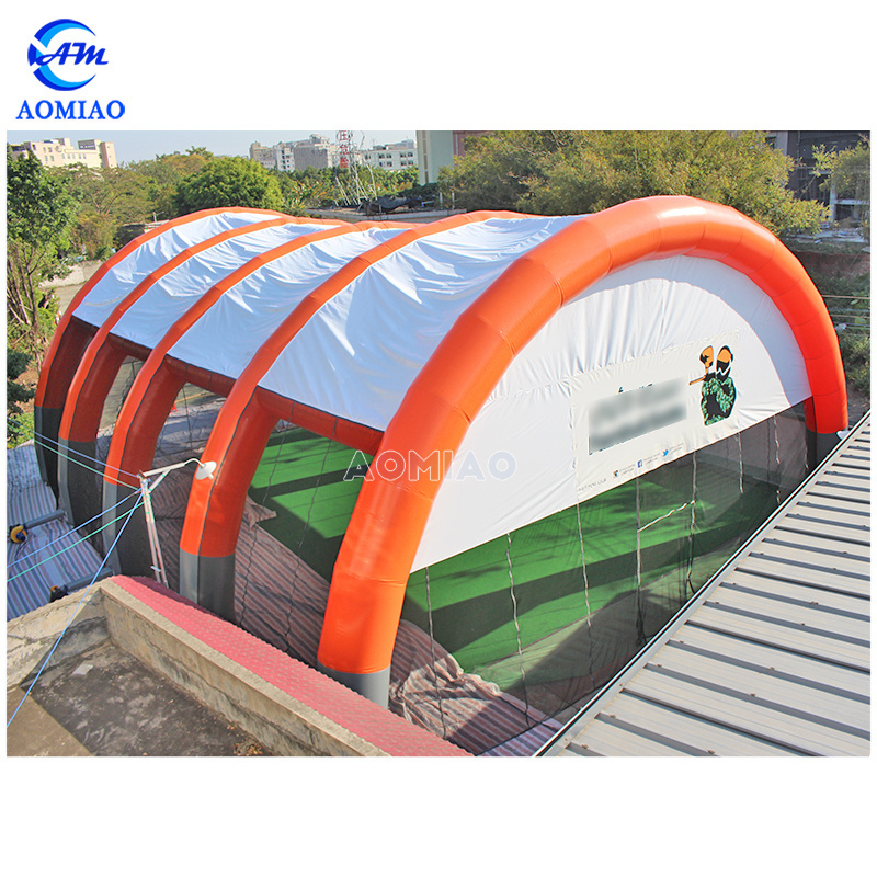 High quality huge tent inflatable paintball field shooting range inflatable paintball tent