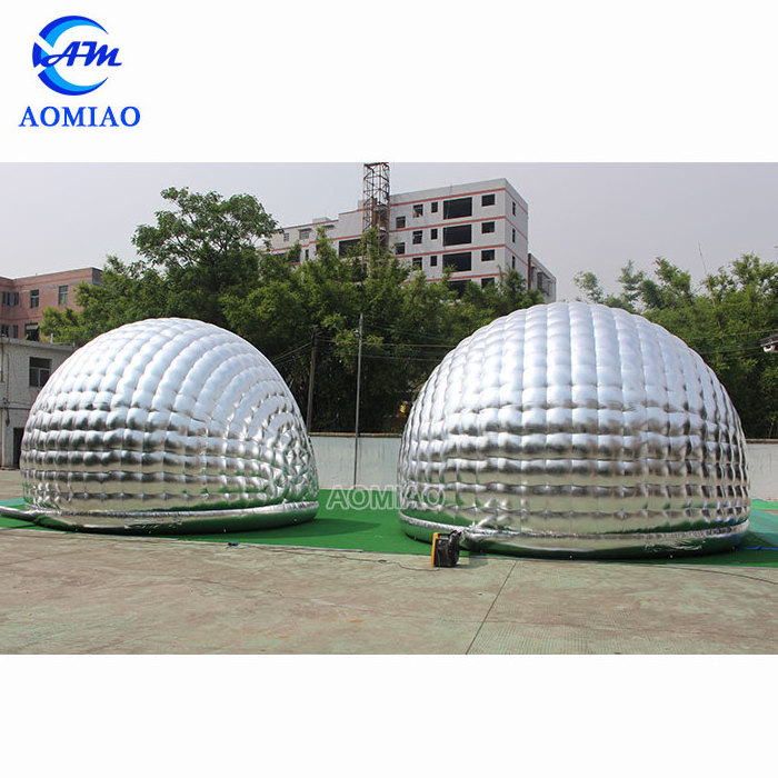 Half moon inflatable igloo tent arch event tent