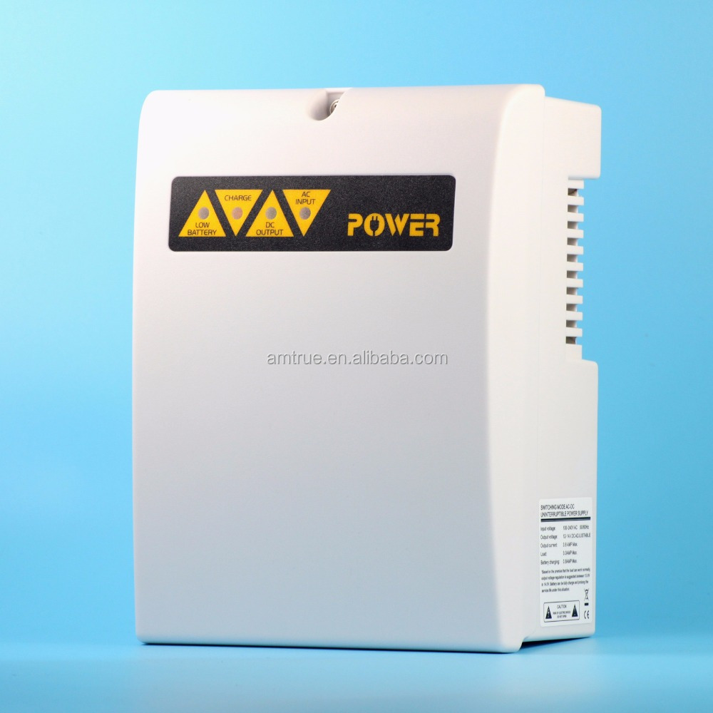 General Uninterrupted Power Supply Outdoor UPS Transformer-based 12V 1.5A with Battery Backup