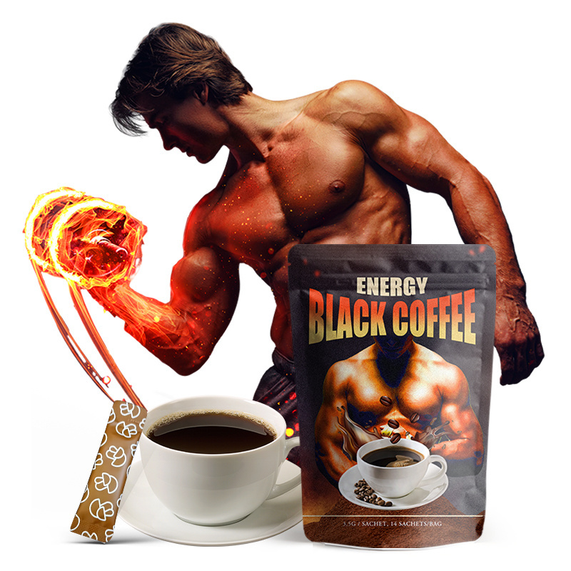 AMULYN energy coffee ganoderma reishi mushroom tongkat ali maca root extract man power energy instant coffee