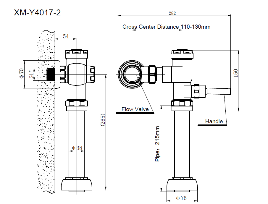 time delay pedal toilet flush valve in flush valves