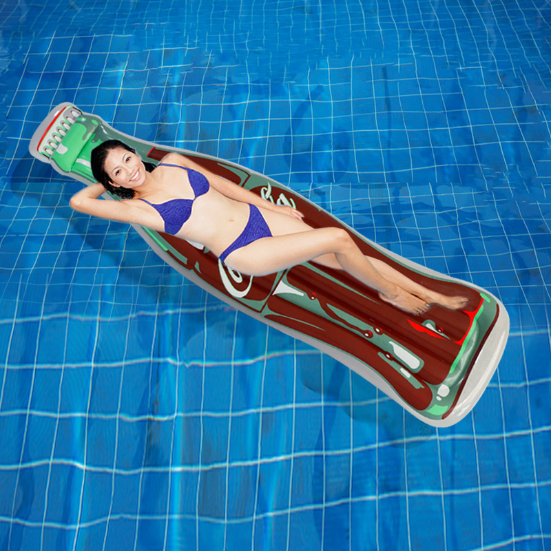 Swimming Pool Lounger with Repair Patch for Pool Or Lake Inflatable Toy Pool Raft Floats for Adult