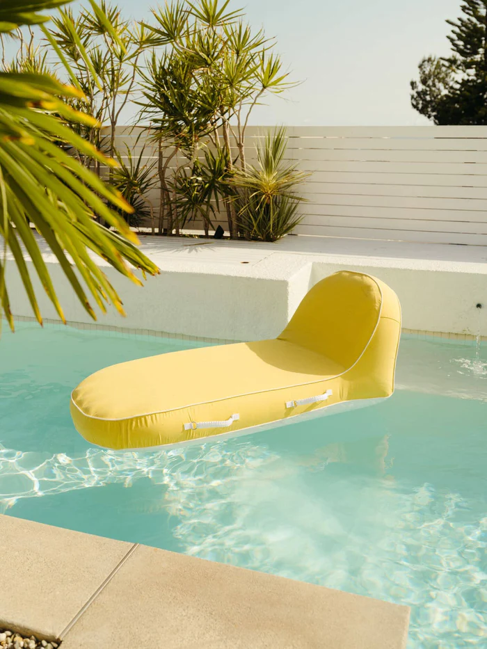 Comfortable Pool Side Inflatable sun chair Ledge Lounger