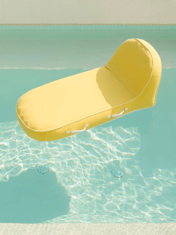 Comfortable Pool Side Inflatable sun chair Ledge Lounger