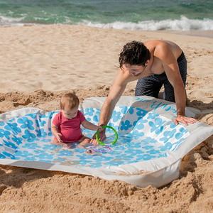 Summer Beach Puddle Flexible Kids Beach Pool PVC outdoor beach playing toys