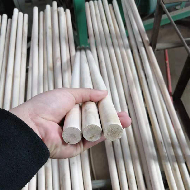 Wooden Broom Handle Stick Mop Handle Manufacturers Wholesale Supplier Impor from China Natural Wood Eucalyptus Indoor Cleaning