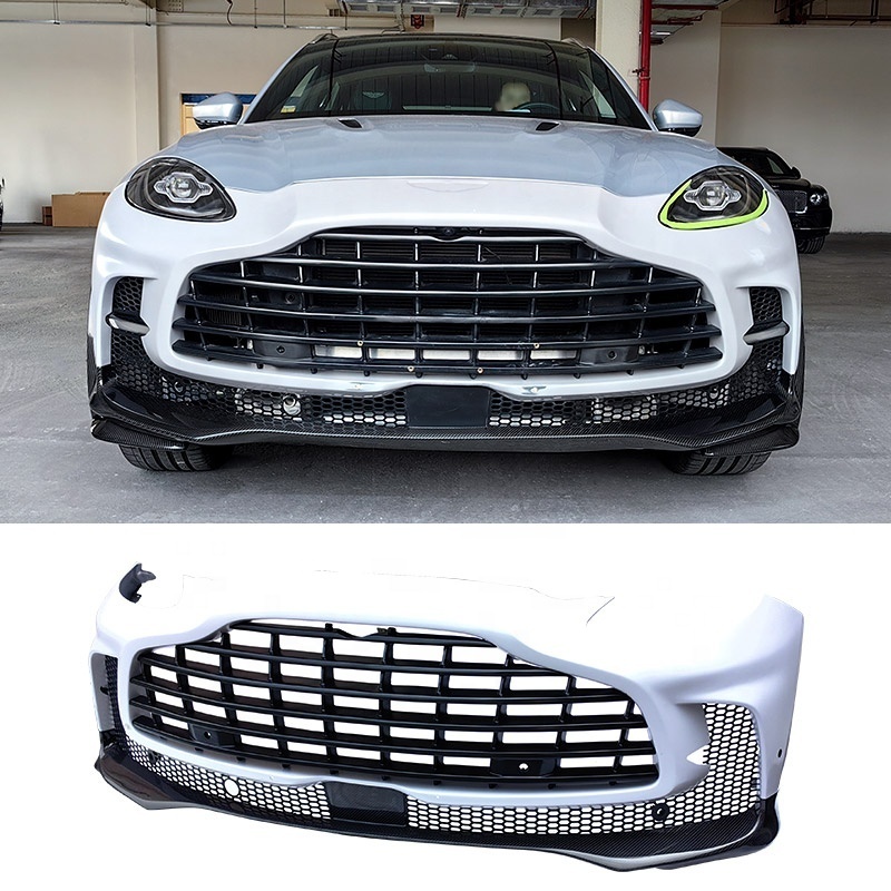 The 707 Kit for Aston Martin DBX High Quality Factory Price Dry carbon bumper front lip grille rear diffuser Spoiler side skirt