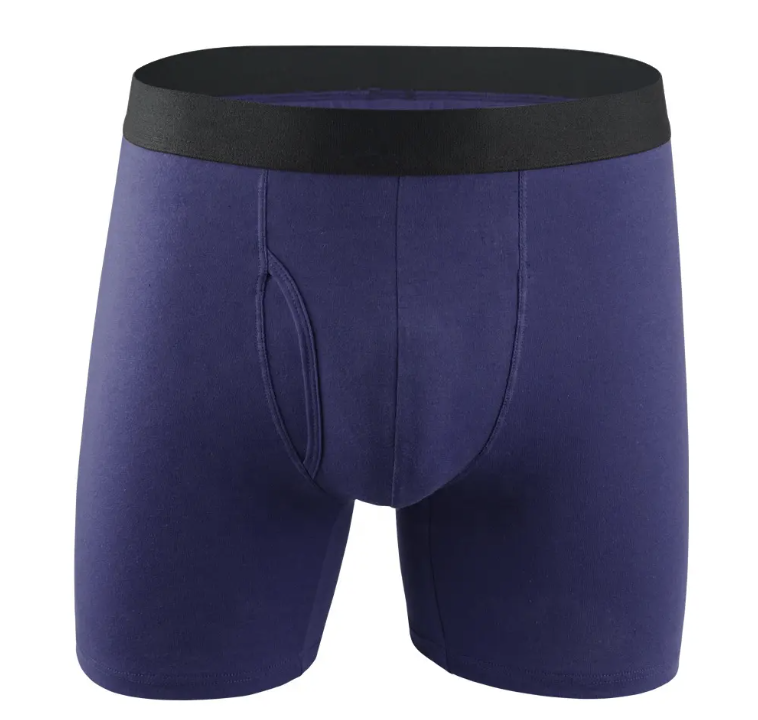 High Quality Classic Men's Cotton Stretch Briefs Solid Boxers Shorts Open JR Underwear for Adults