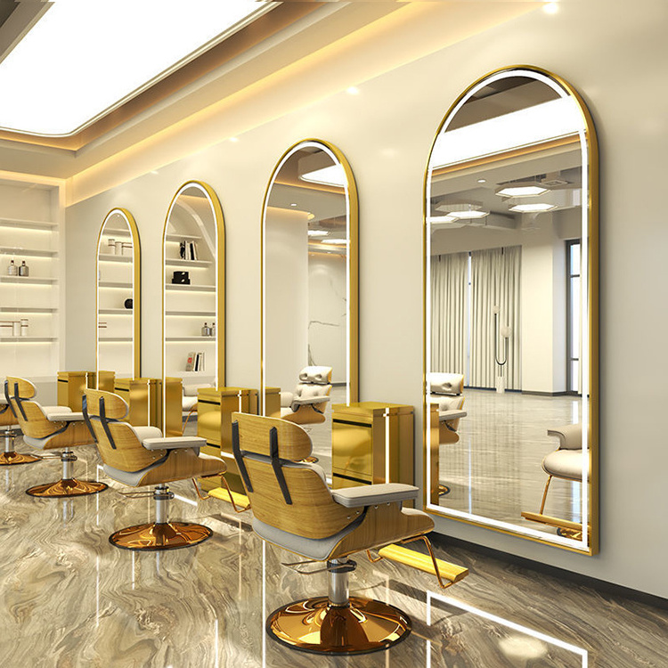 Mirror Modern Hair Beauty Salon Furniture Barber Station salon mirror