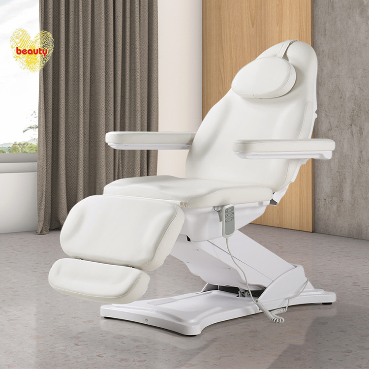 Facial Beauty Bed Medical Eyelash Aesthetic Tattoo Pedicure chair Salon Chair With 3 Motors