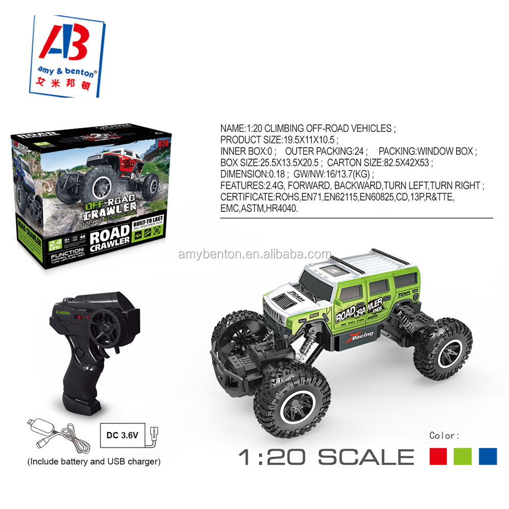 Hot Sale  4WD Remote Control RC 4x4 High Speed Off Road Toy Car