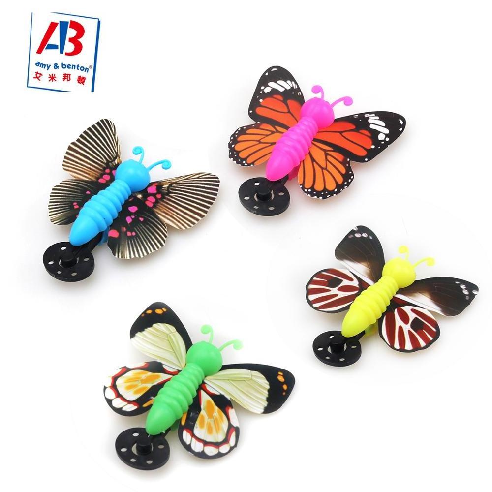 Wholesale Cheap Coloful Small Butterfly Flying Shooter Toys