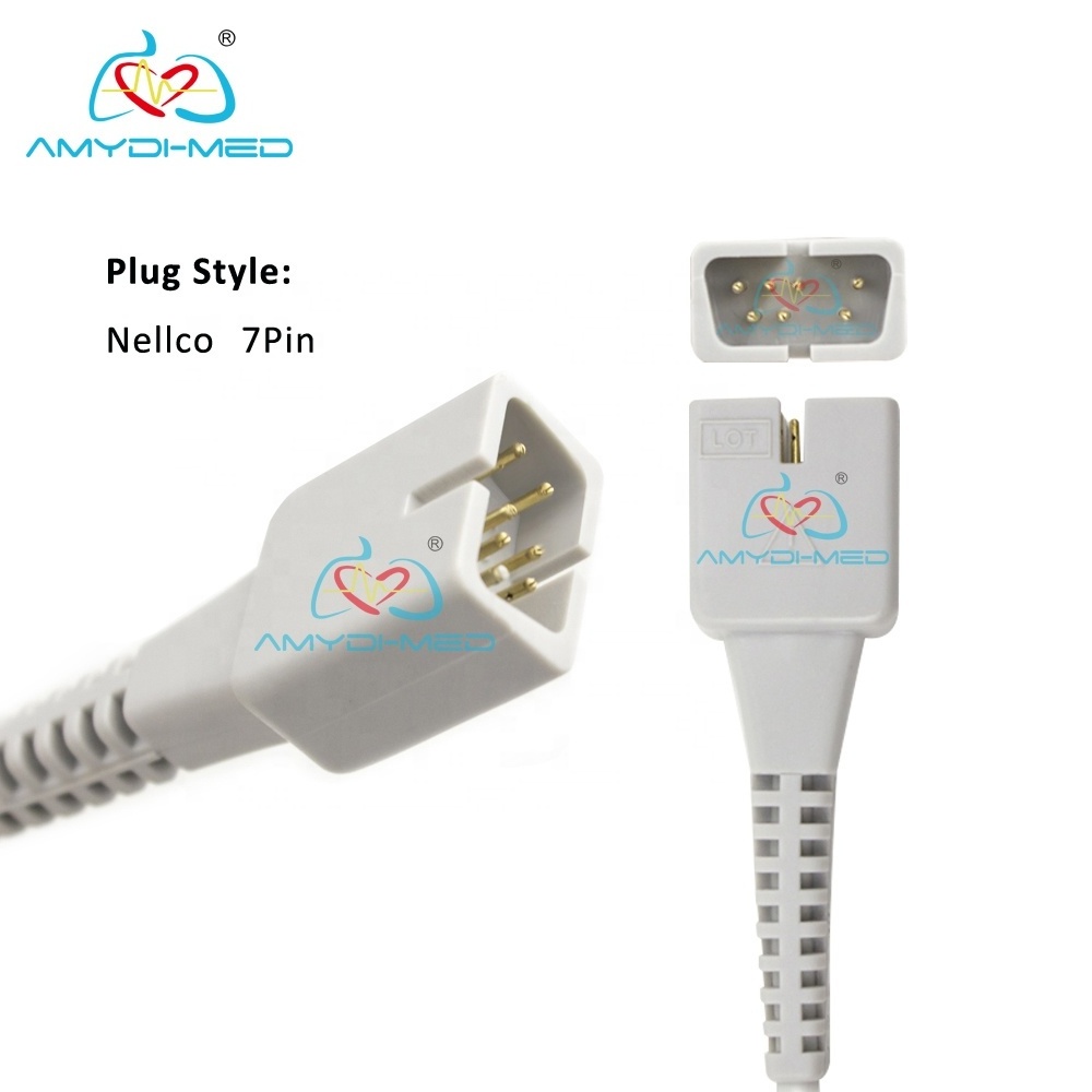 Medical Sensor Probe Pulse Rate Spo2 Sensor Sp02 Neonate Wrap Multi-Y Reusable SpO2 Sensor Compatible With Nellcor