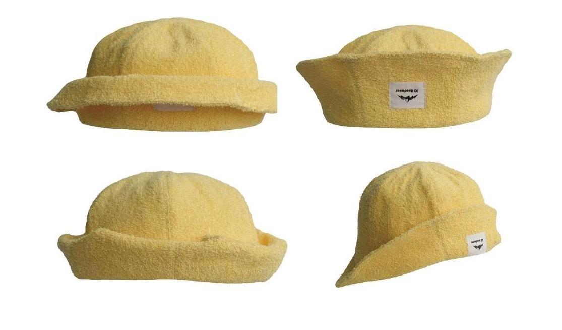 Wholesale Sauna Hat Cotton Custom Logo And Color Bucket Soft And Breath Sauna Hat Towel