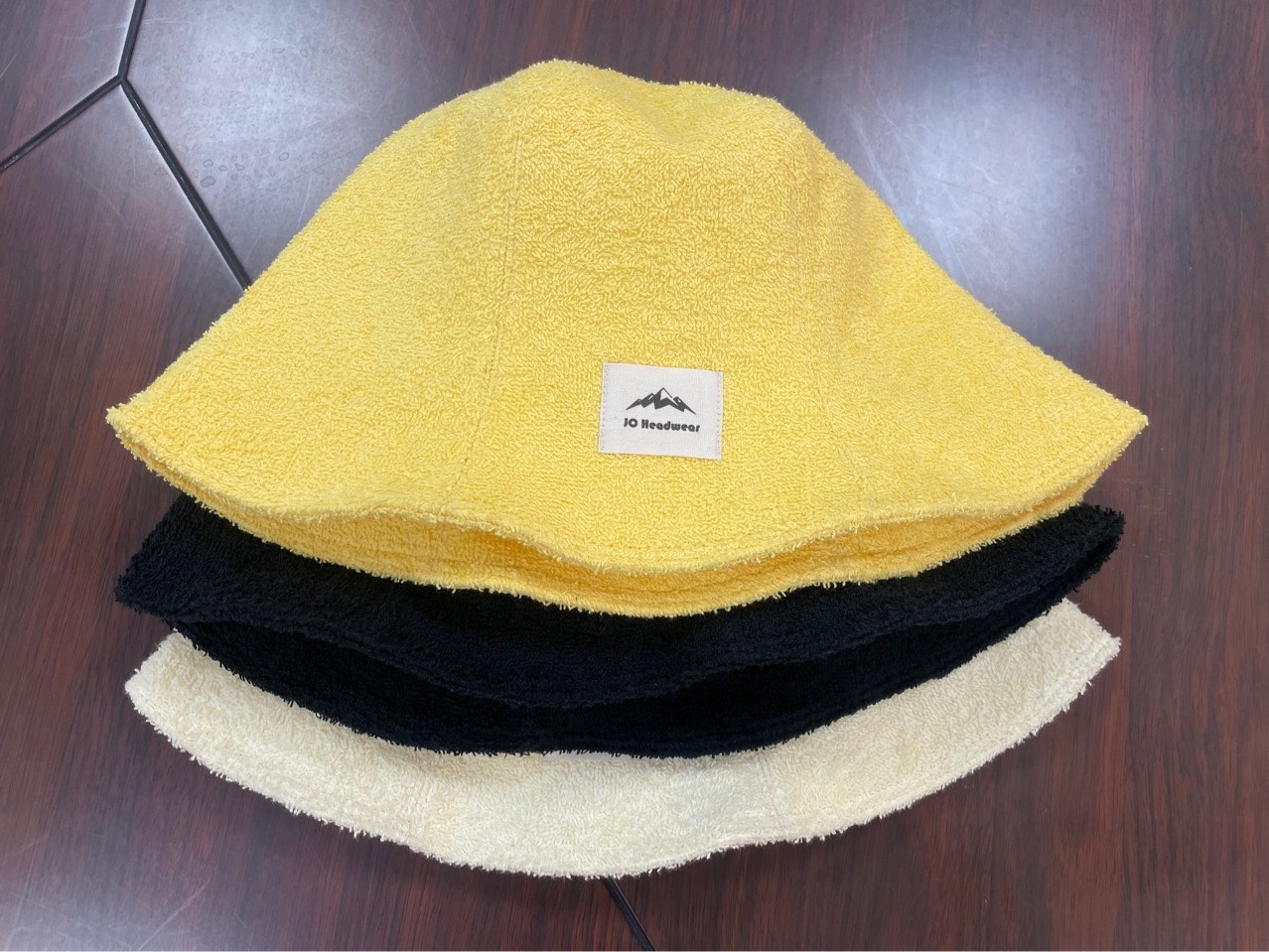 Wholesale Sauna Hat Cotton Custom Logo And Color Bucket Soft And Breath Sauna Hat Towel