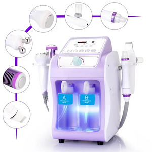 6 in 1 SPA Hydroxygen Facial Machine Slimming Deep Cleansing Rejuvenating Moisturizing Aqua Peel Cleaning Skin Care Machine